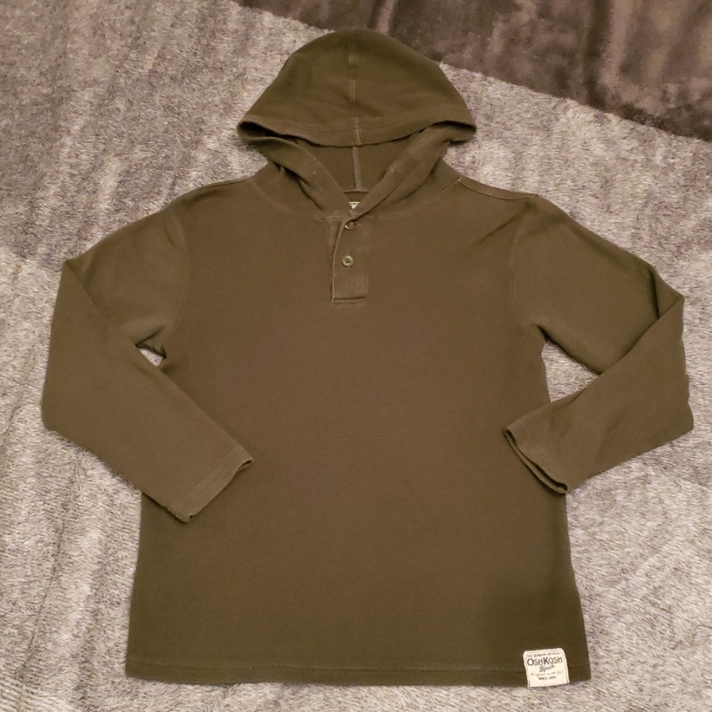 Oshkosh B'gosh deep green hoodie